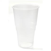 ValueX Flexiglass Plastic Glass 1 Pint Clear (Pack 1000) - 0510004