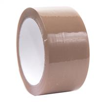 ValueX Low Noise Packaging Tape 48mmx66m Brown (Pack 6) - 001-0081