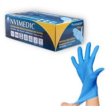 Disposable Gloves | ValueX Nitrile Gloves Powder Free Blue Large (Pack 100) NGN100LBU