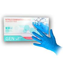 Disposable Gloves | ValueX Nitrile Gloves Powder Free Blue Medium (Pack 100) NGG100MBU