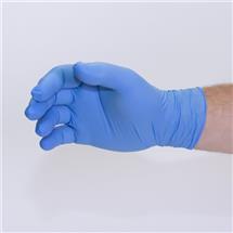 ValueX Nitrile Gloves Powder Free Blue Small (Pack 100) NGP100SBU