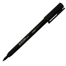 ValueX | ValueX OHP Pen Permanent Fine 0.4mm Line Black (Pack 10) - 742401