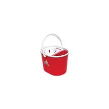 ValueX Plastic Mop Bucket With Wringer 15 Litre Red - 0907005