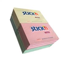 Valuex Stickn Sticky Notes 76X127mm 100 Sheets Pastel Colours (Pack