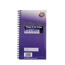 ValueX Things To Do Today Book 153x280mm 115 Sheets (Pack 5)