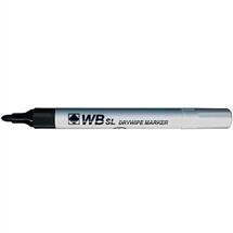 ValueX Drywipe Markers | ValueX Whiteboard Marker Bullet Tip 2mm Line Black (Pack 100)