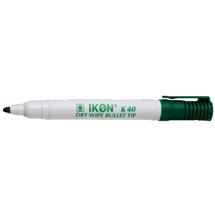 ValueX Whiteboard Marker Bullet Tip 2mm Line Green (Pack 10) - K40-04