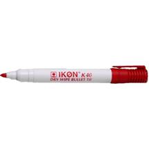 ValueX Whiteboard Marker Bullet Tip 2mm Line Red (Pack 10) - K40-02