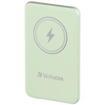 VerbaTim | Verbatim Charge 'n' Go Magnetic Wireless Power Bank 5000mAh Green