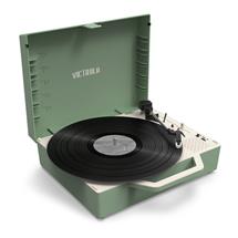 Victrola Re-Spin Belt-drive audio turntable Green | Quzo UK