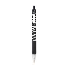 Zebra ZGrip Animal Ballpoint Pen Zebra Print Medium Point Black (Pack