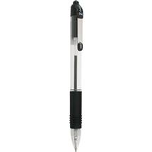 Zebra Z-Grip Retractable Ballpoint 1.0mm Tip Black (Pack 12) - 22210