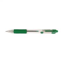 Zebra Z-Grip Retractable Ballpoint 1.0mm Tip Green (Pack 12) - 22240