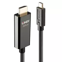 Top Brands | Lindy 10m USB Type C to HDMI 4K60 Adapter Cable with HDR