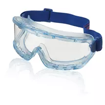 Beeswift Premium Goggle Unvented Blue Frame (Pack 1) - BBPGBF