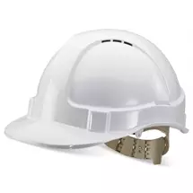 Top Brands | Beeswift Safety Helmet Vented White (Pack 1) - BBVSHW