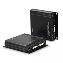 Lindy 140m Cat.6 DVI-D, USB, Audio and RS-232 KVM Extender