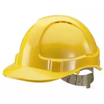 Beeswift Safety Helmet Vented Yellow (Pack 1) - BBVSHY