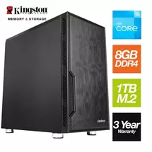 Target | Intel i3 14100 Quad Core 8 Thread 3.50GHz (4.70GHz Boost), 8GB