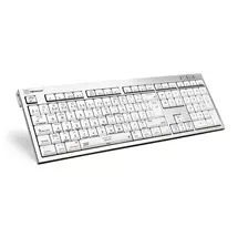 Logickeyboard LKB-OSX-CWMU-UK keyboard Gaming USB QWERTY English White