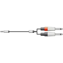 Chord Electronics S3J-26J300 audio cable 3 m 3.5mm 2 x 6.35mm Black