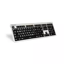 Logickeyboard LKBLPRNTWBCWMUUK keyboard Office USB QWERTY UK English