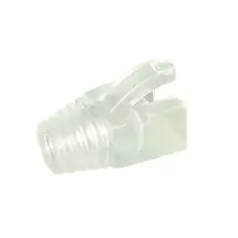 Cablenet RJ45 Snagless Boot 8mm Clear for use with 22-2096