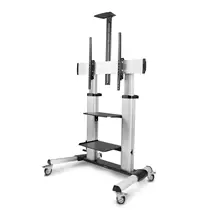 StarTech.com Rolling TV Cart/Stand On Wheels For 60100inch Flat