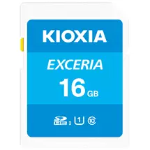 Kioxia Exceria 16 GB SDHC UHS-I Class 10 | Quzo UK