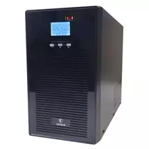 Armour 3000VA UPS, 2400W, LCD Display, 2x UK Plug, 2x RJ45, 3x IEC,