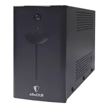 Vida | Armour 650VA UPS, 390W, LED Indicators, 2x UK Plug, 2x RJ45, USB