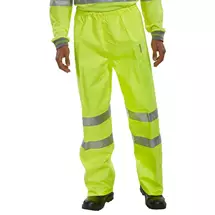 Beeswift Birkdale Trousers EN ISO20471 Saturn Yellow Large (Pack 1)