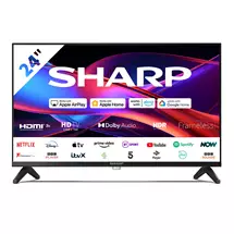 Sharp 1T-C24GD2225K TV 61 cm (24") HD Smart TV Wi-Fi Black