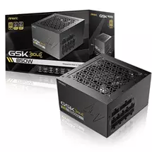 Antec GSK ATX3.1 850W Power Supply, 80 PLUS Gold, Full Modular, PCIe