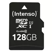 Memory Cards | Intenso 128GB microSDXC UHS-I Class 10 | Quzo UK