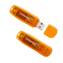 Intenso Rainbow Line 64GB Orange 2er USB flash drive USB Type-A 2.0