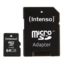 Intenso 64GB MicroSDHC MicroSDXC Class 10 | In Stock