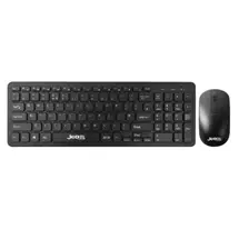 Jedel WS990 Wireless Multimedia Keyboard & Optical Mouse Desktop Kit,