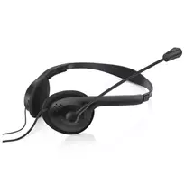 Platinet | Omega FIS1020 Headphones Wired Head-band Office/Call center Black