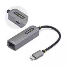 StarTech.com 2.5GbE USBC to Ethernet Adapter, 100W PD PassThrough,