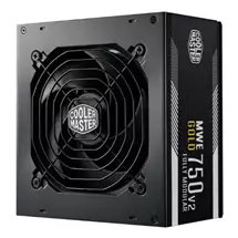 Cooler Master 750W MWE Gold V2 ATX 3.1 PSU, Fully Modular, HDB Bearing