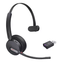 Yealink WH64 Hybrid Mono Teams Headset Wireless Headband Office/Call