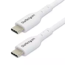 StarTech.com 2m (6.6ft) White USBC Charging Cable, USB C Cable, USB