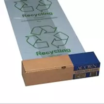Acorn | Acorn Green Bin Liners Heavy Duty Clear Bin Liners For Green Bin (Pack