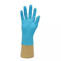 ValueX Nitrile Powder Free Gloves Food Accredited NonMedical Blue