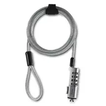 Hama Nano cable lock Stainless steel 1.8 m | Quzo UK