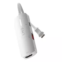 Power - Charging Pad/Stand | LINQ 4K HDMI Adapter with PD and USB-A | In Stock | Quzo UK