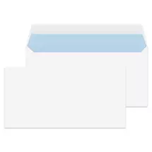 Plain Envelopes | Blake Everyday Envelopes DL White Wallet Plain Peel and Seal 100gsm