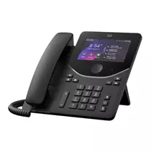 Cisco DESK PHONE 9871 CARBON IP phone Black, Carbon LCD Wi-Fi