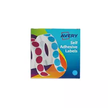 Avery 24-509 decorative sticker Paper Blue 1120 pc(s)